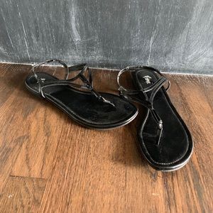 Black sandals